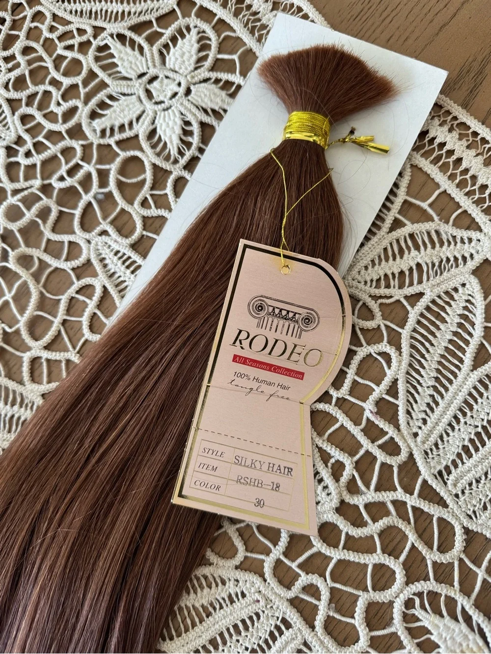 Silky Hair 100% Human Hair Weft Extensions 16